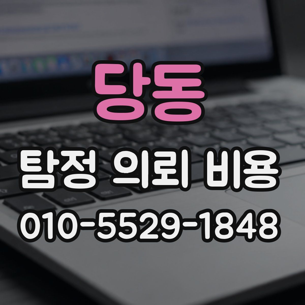 당동 탐정 의뢰 비용