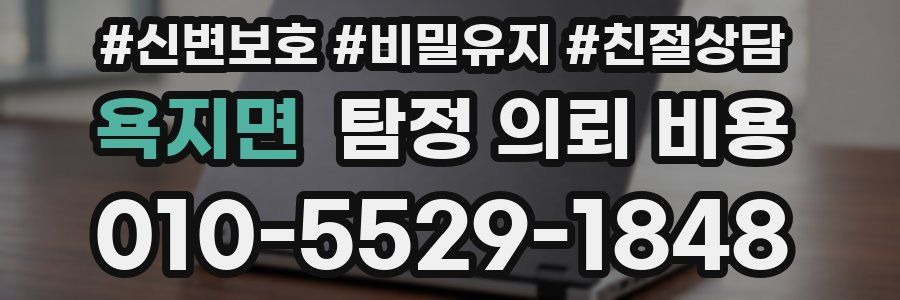 욕지면 탐정 의뢰 비용