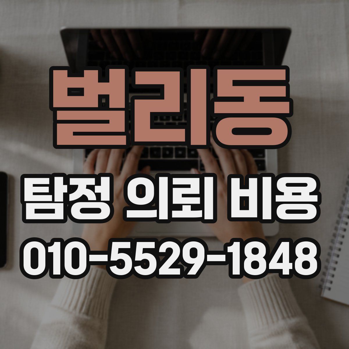벌리동 탐정 의뢰 비용