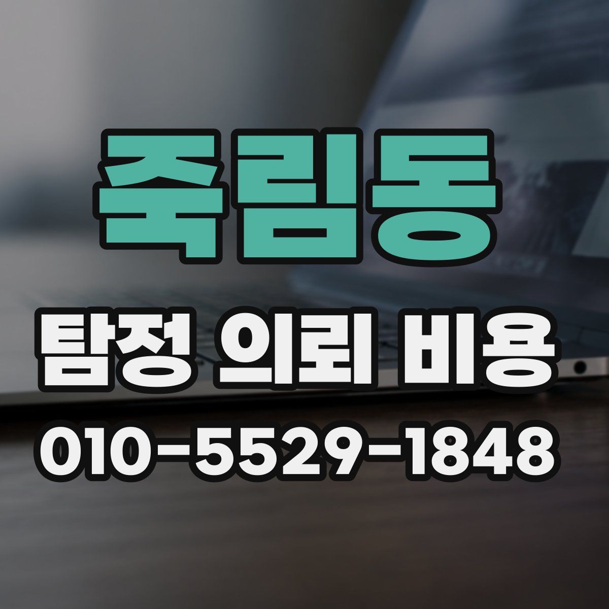 죽림동 탐정 의뢰 비용
