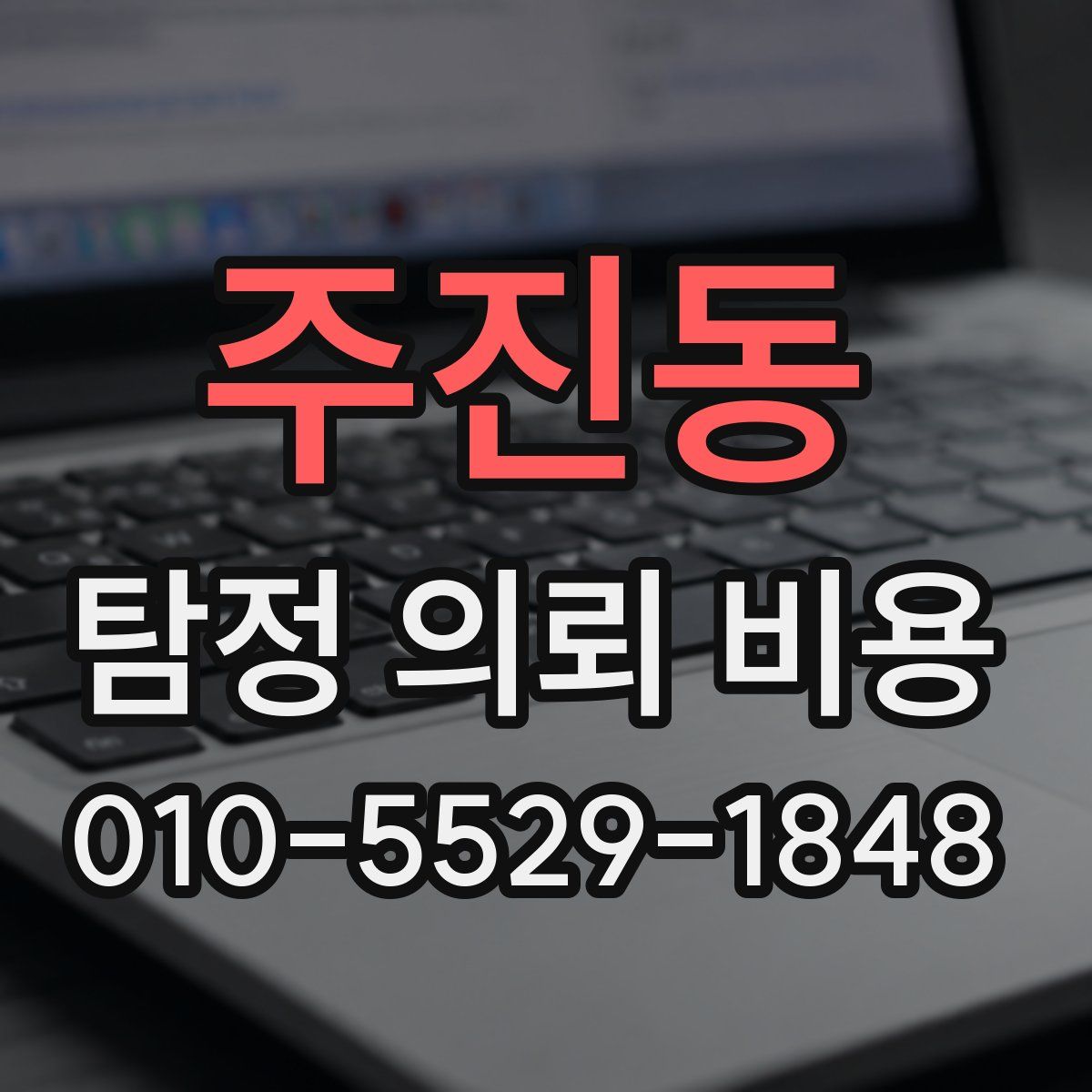 주진동 탐정 의뢰 비용