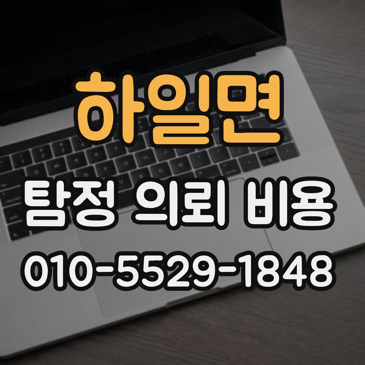하일면 탐정 의뢰 비용