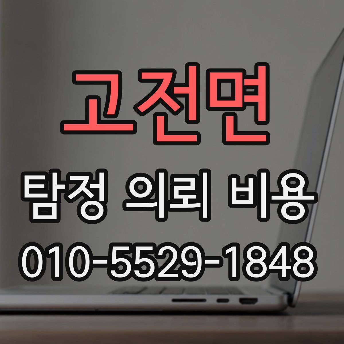 고전면 탐정 의뢰 비용
