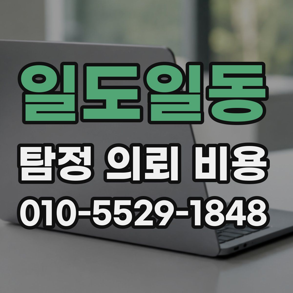 일도일동 탐정 의뢰 비용