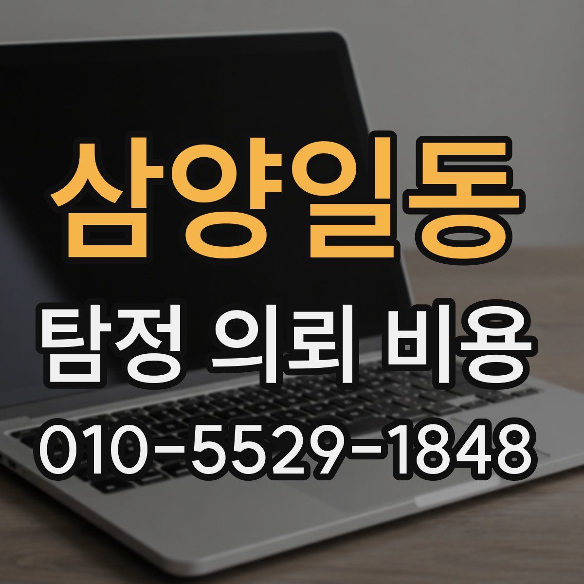 삼양일동 탐정 의뢰 비용