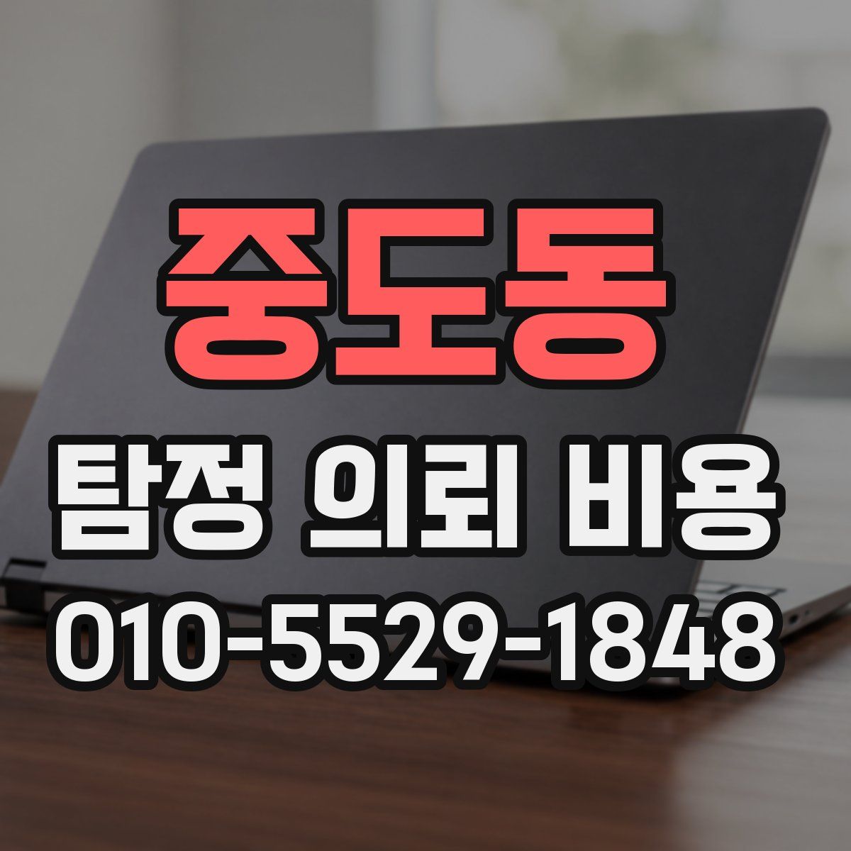 중도동 탐정 의뢰 비용
