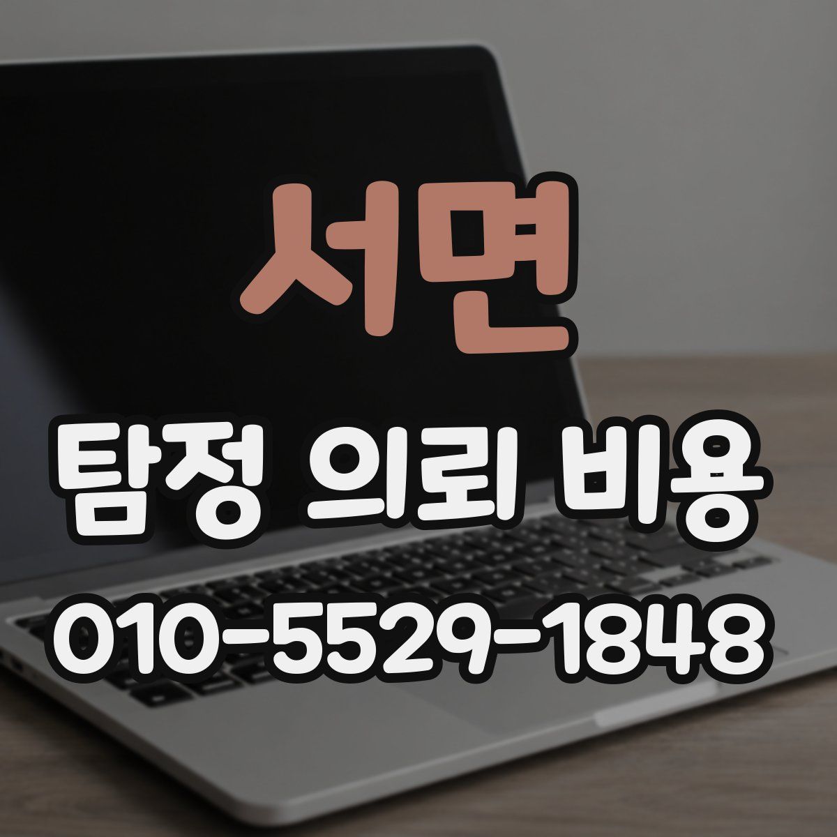서면 탐정 의뢰 비용