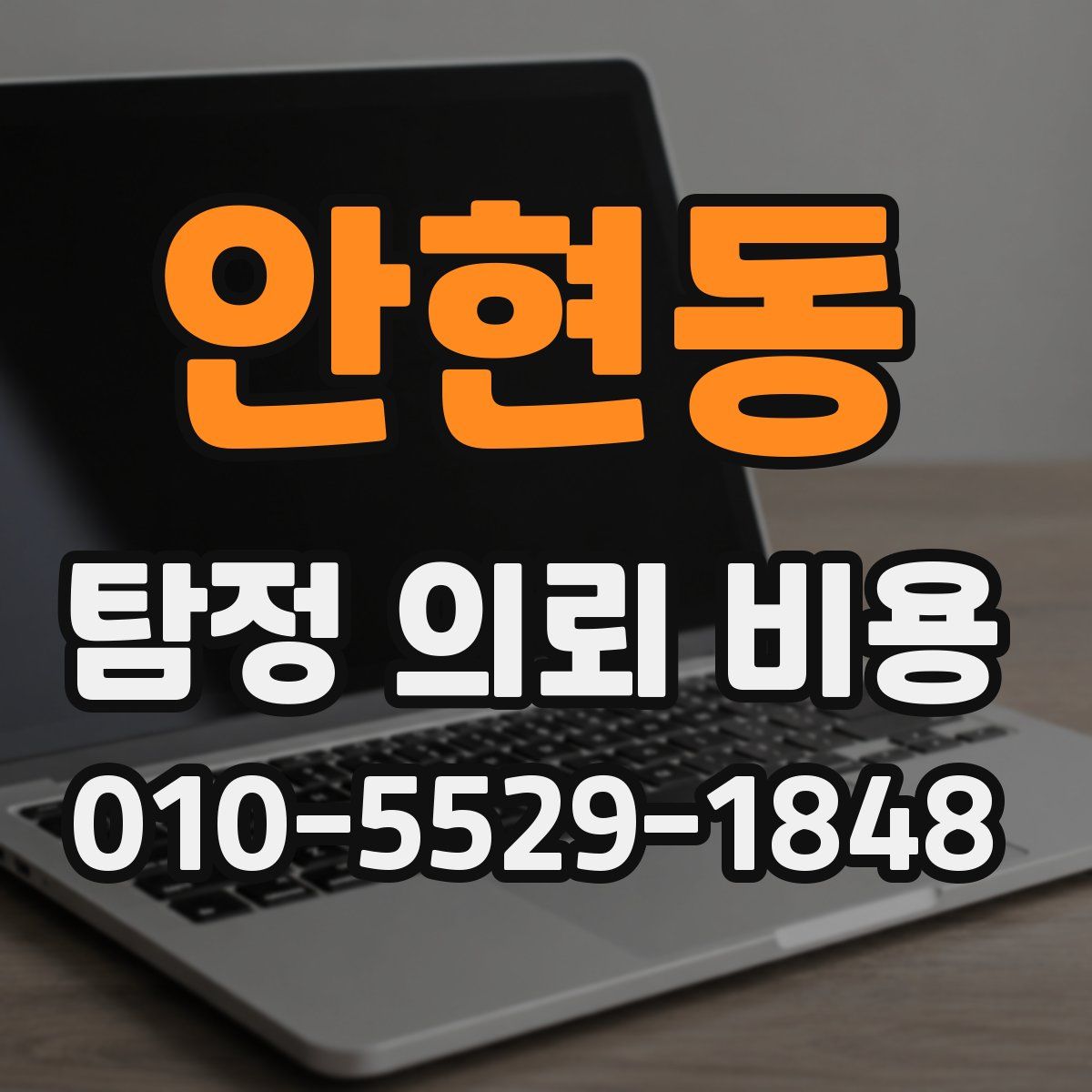 안현동 탐정 의뢰 비용