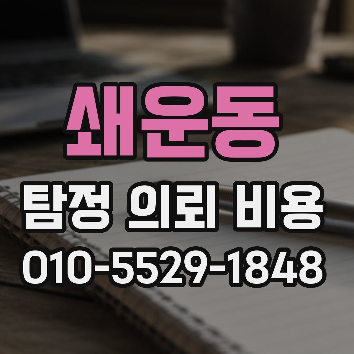 쇄운동 탐정 의뢰 비용