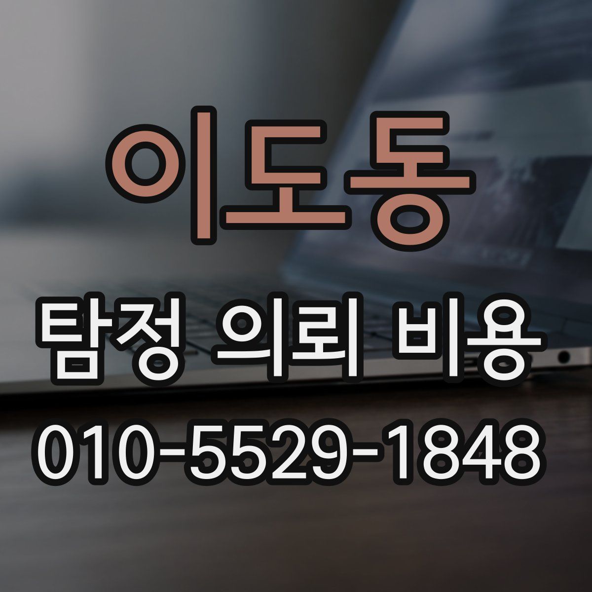 이도동 탐정 의뢰 비용