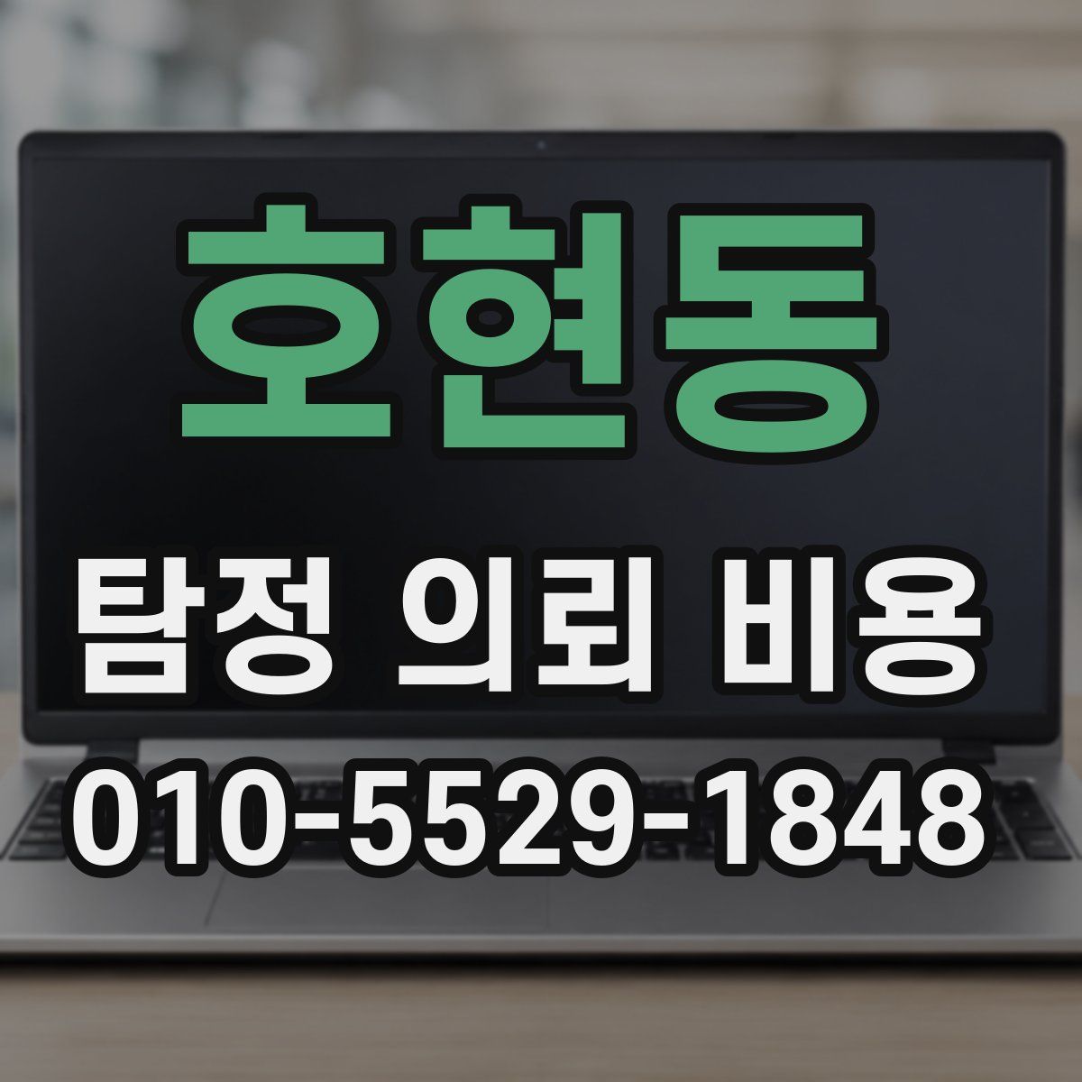 호현동 탐정 의뢰 비용