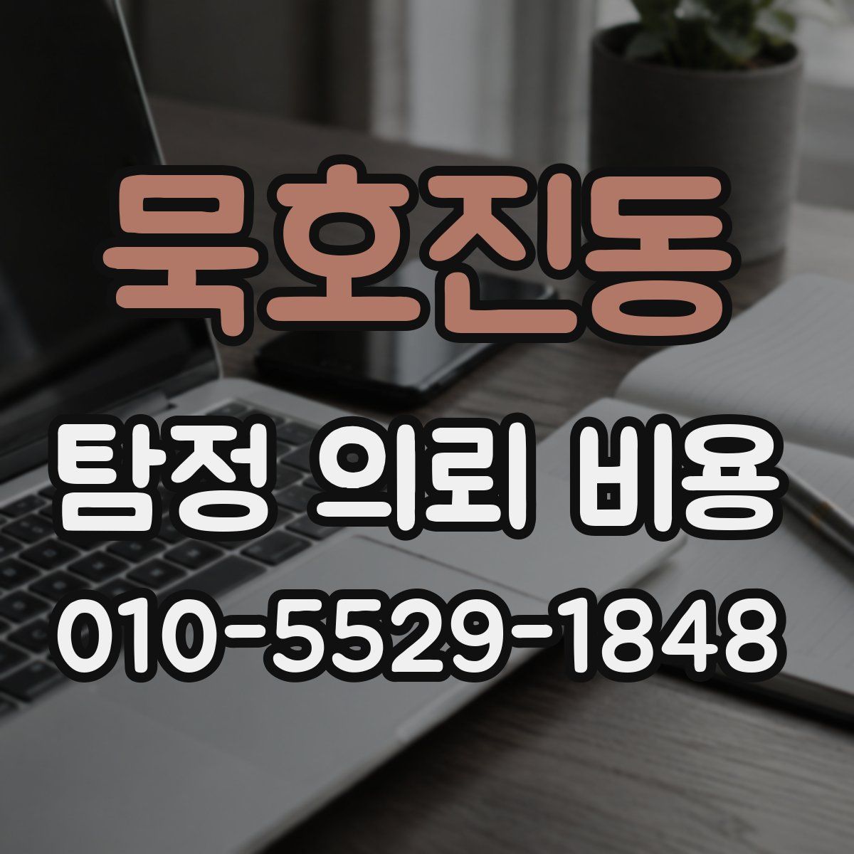 묵호진동 탐정 의뢰 비용
