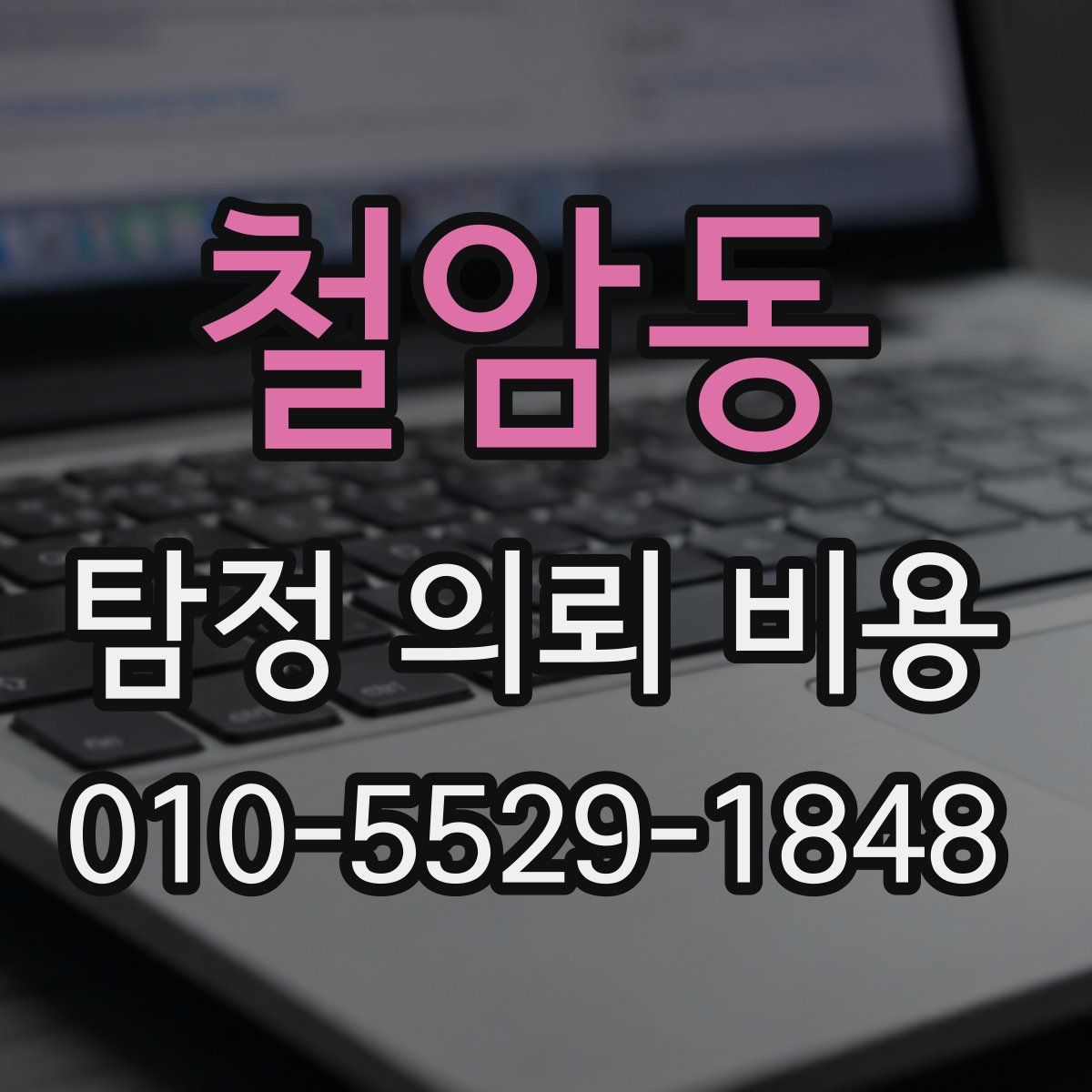 철암동 탐정 의뢰 비용