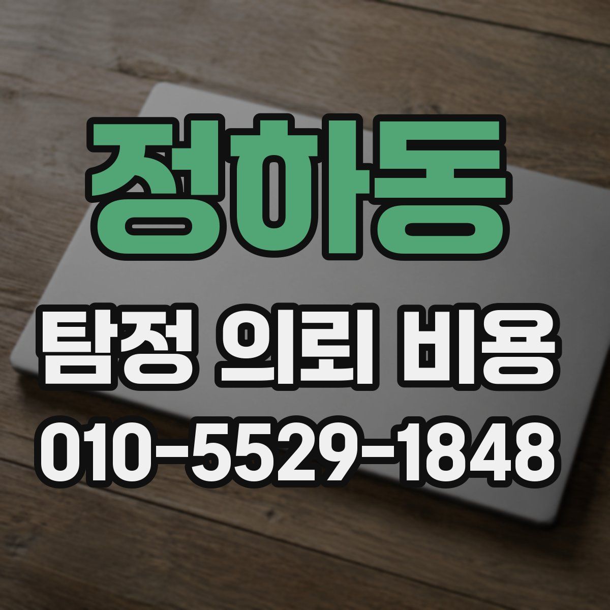 정하동 탐정 의뢰 비용