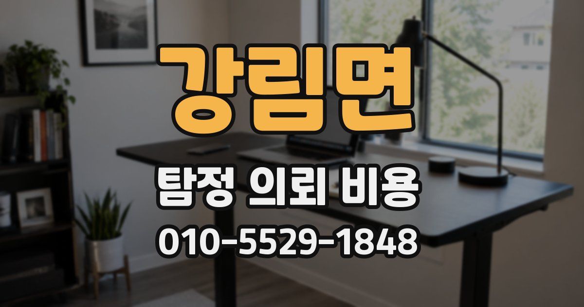 강림면 탐정 의뢰 비용