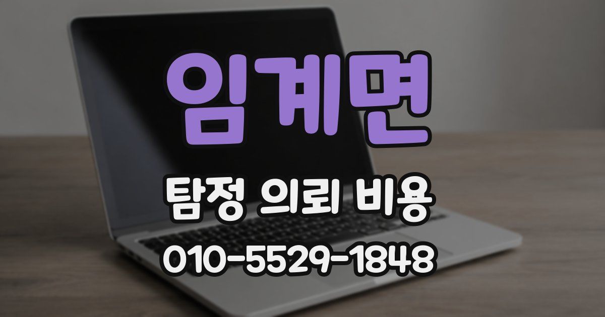임계면 탐정 의뢰 비용