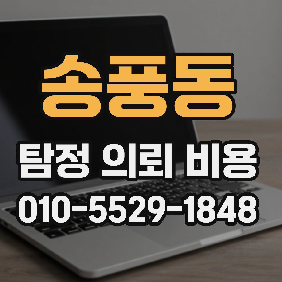송풍동 탐정 의뢰 비용