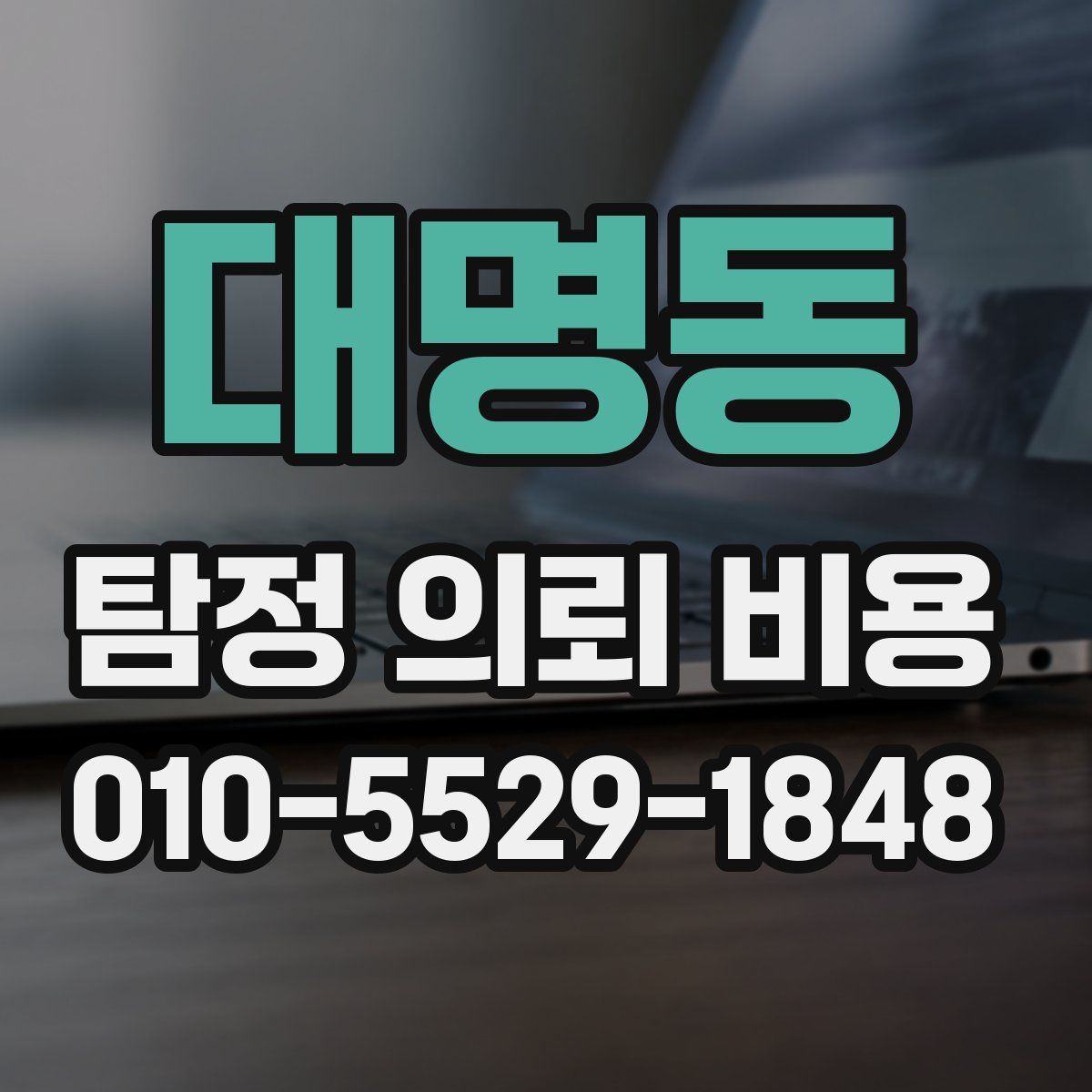 대명동 탐정 의뢰 비용