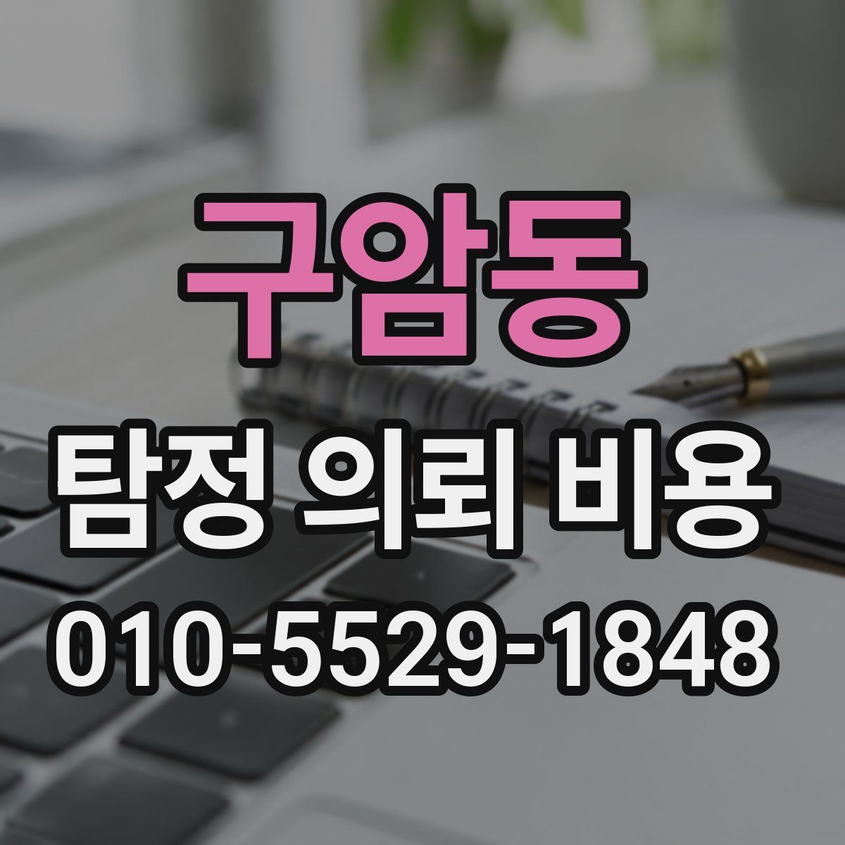 구암동 탐정 의뢰 비용