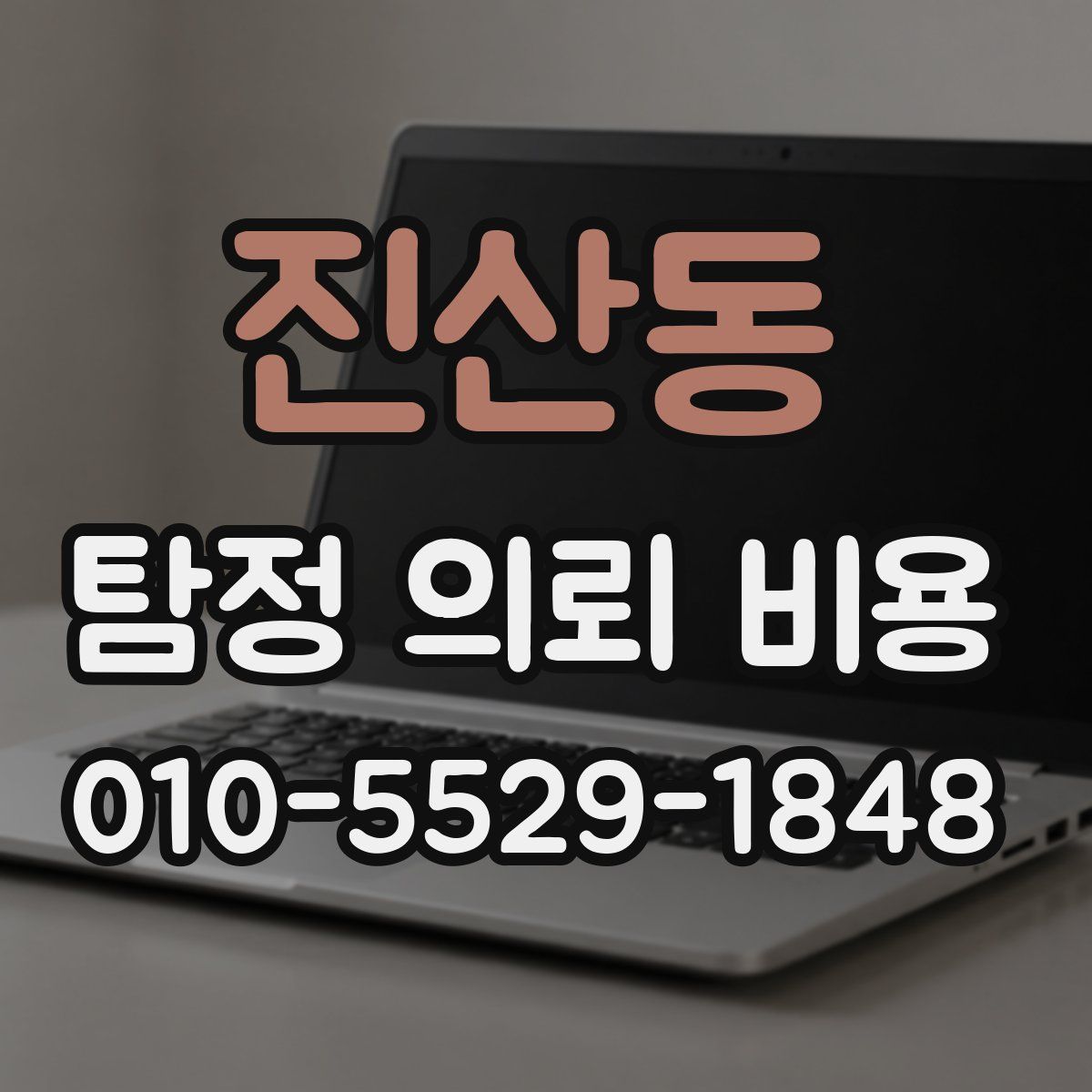 진산동 탐정 의뢰 비용