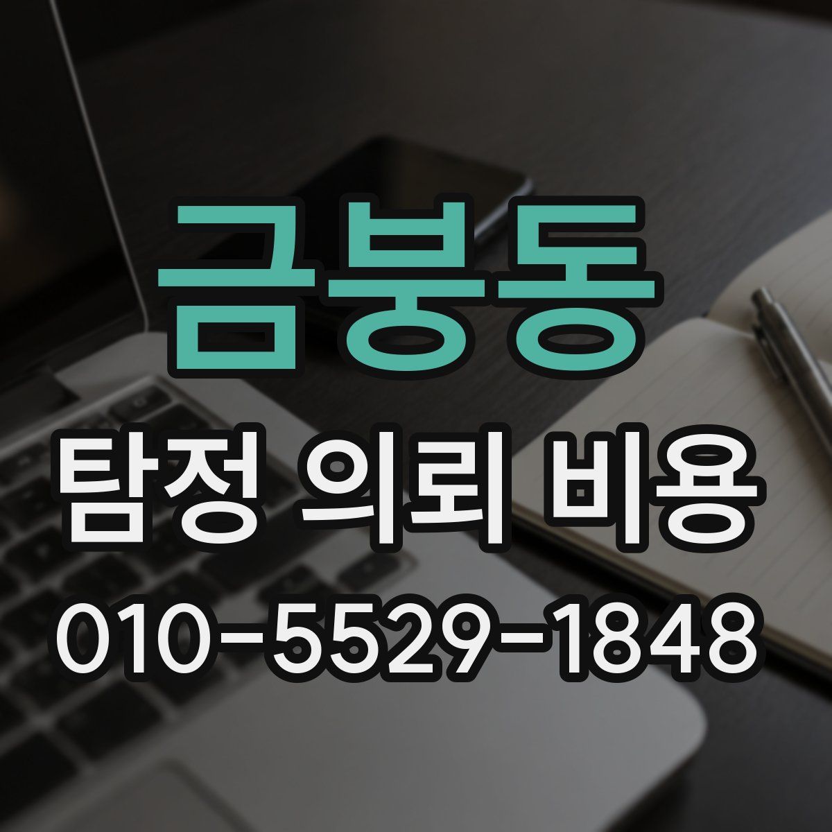 금붕동 탐정 의뢰 비용