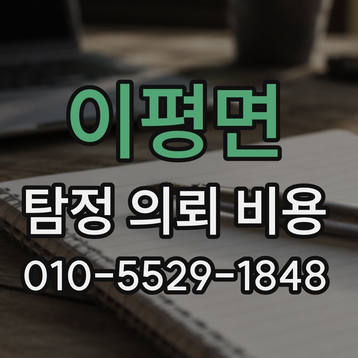 이평면 탐정 의뢰 비용