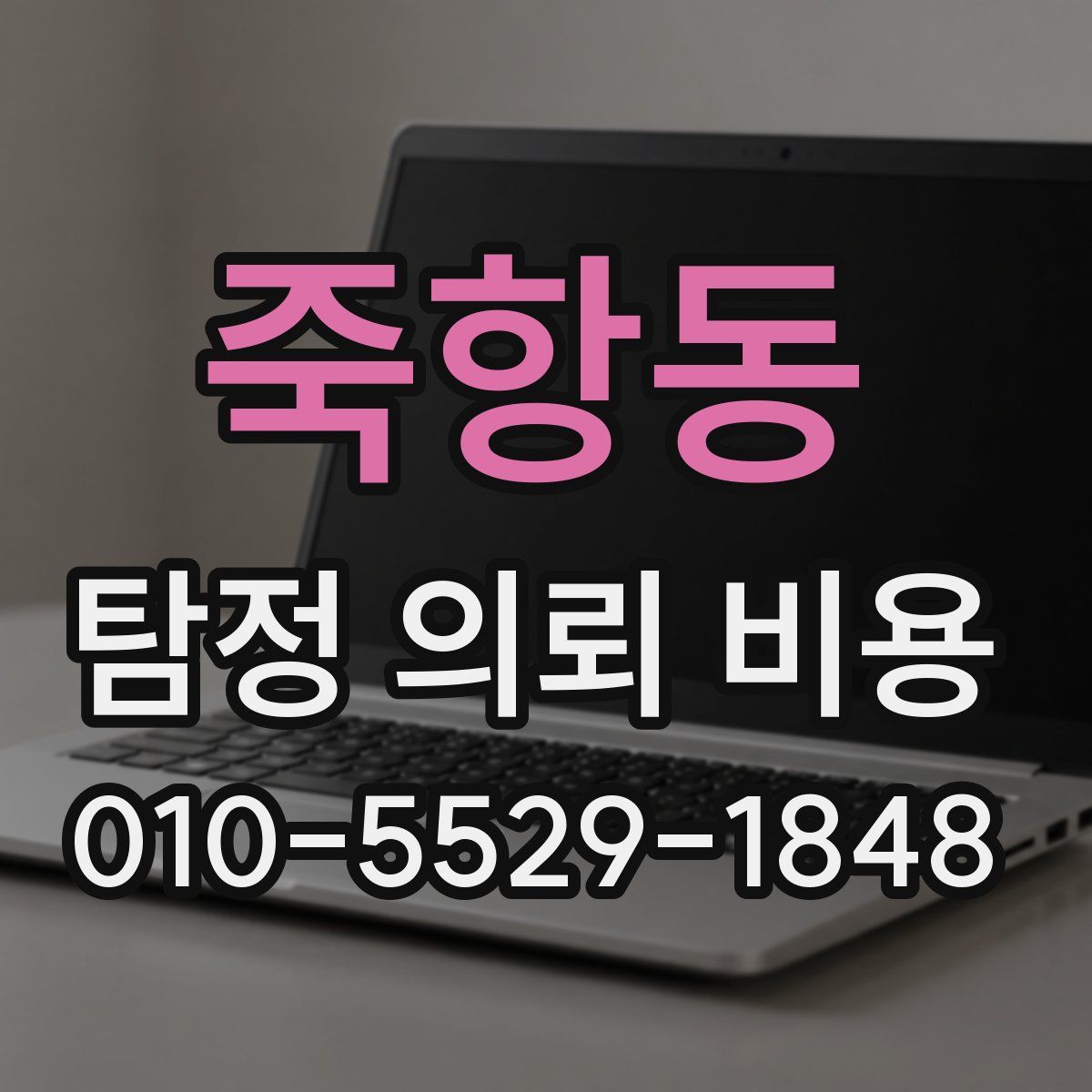 죽항동 탐정 의뢰 비용