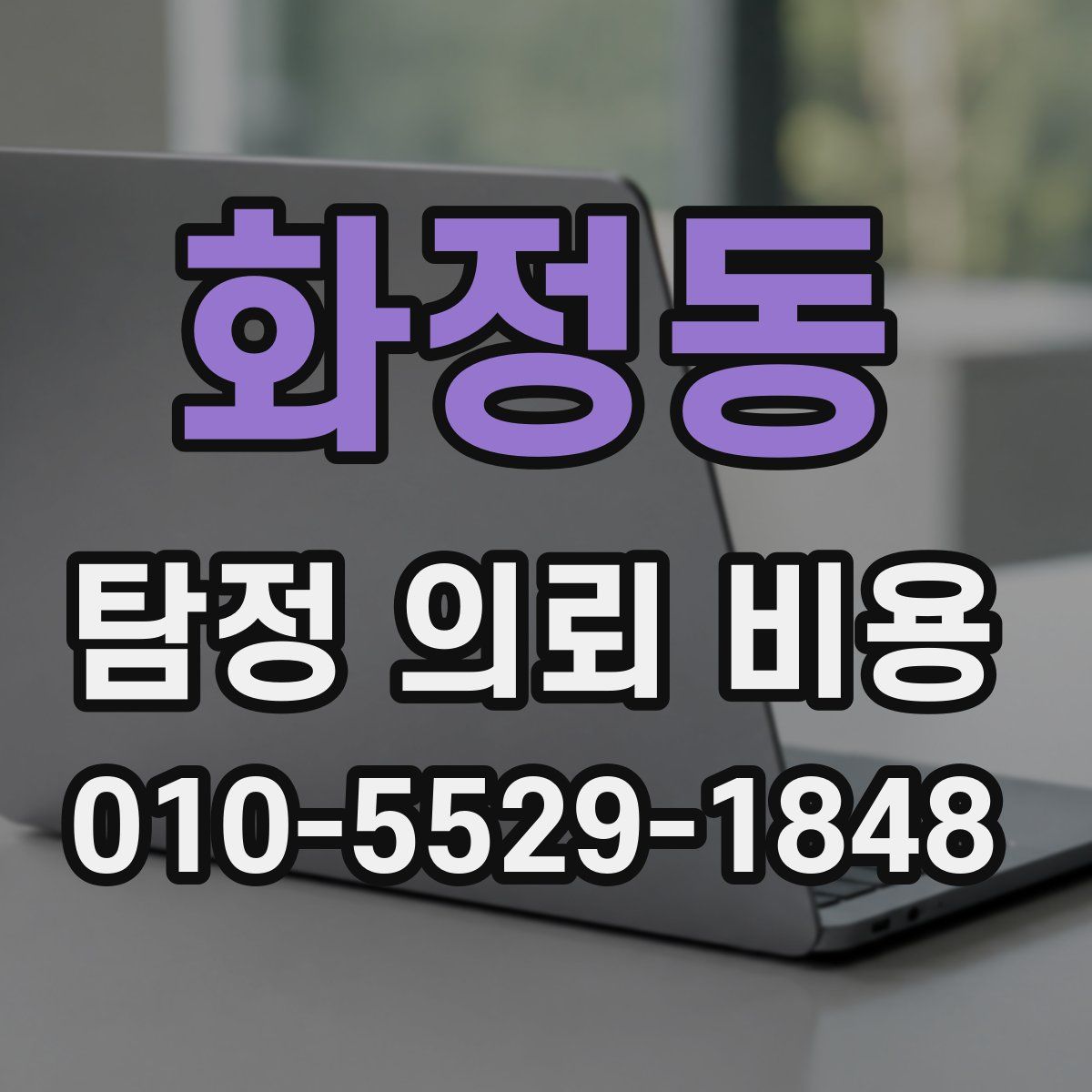 화정동 탐정 의뢰 비용