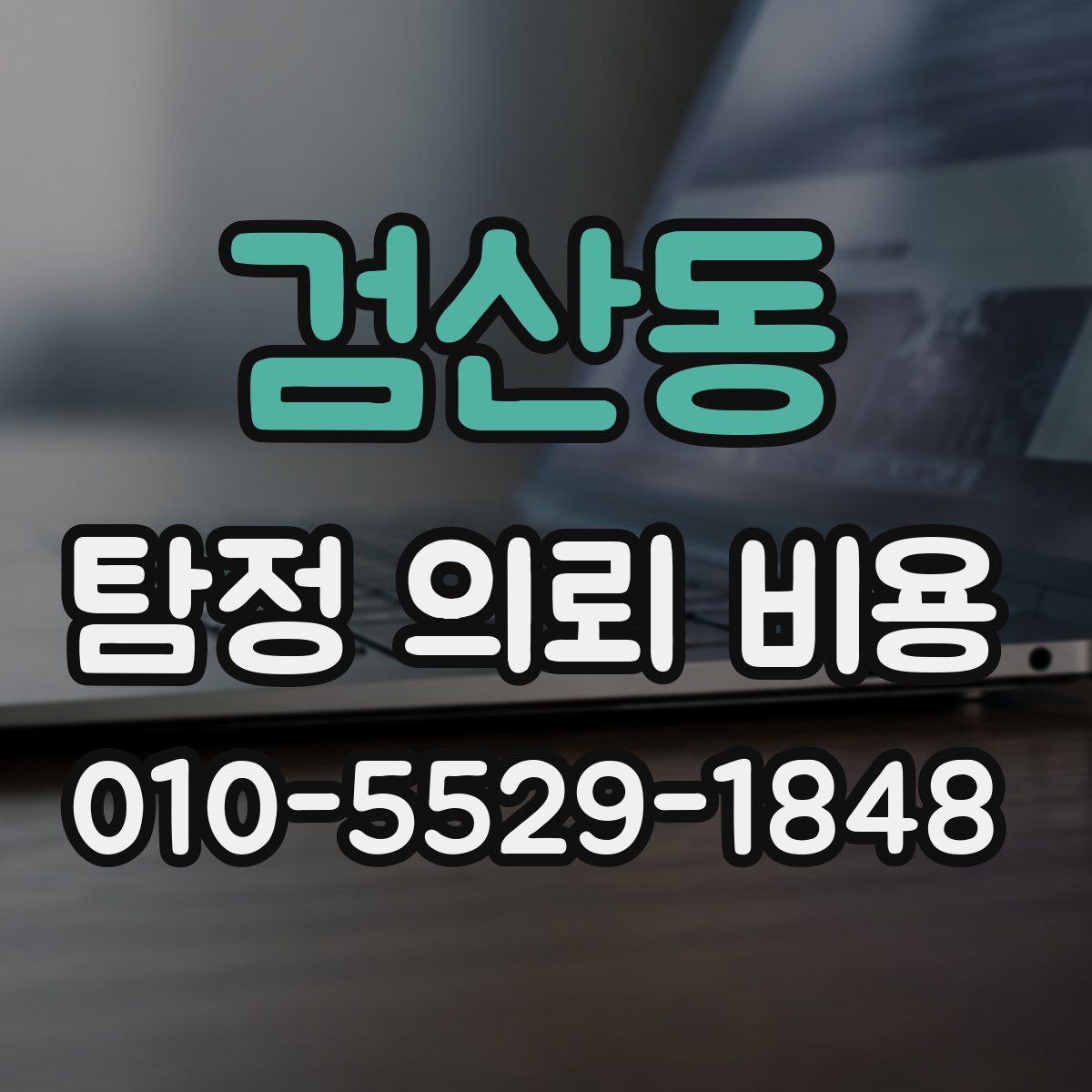 검산동 탐정 의뢰 비용