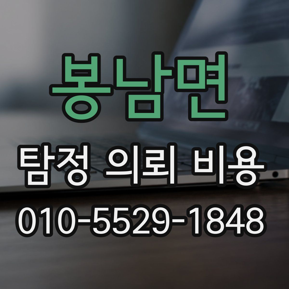 봉남면 탐정 의뢰 비용