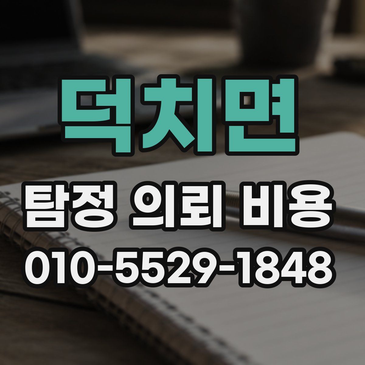 덕치면 탐정 의뢰 비용