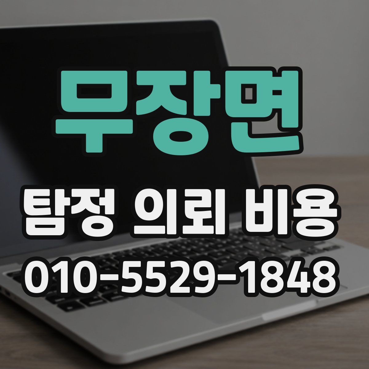 무장면 탐정 의뢰 비용