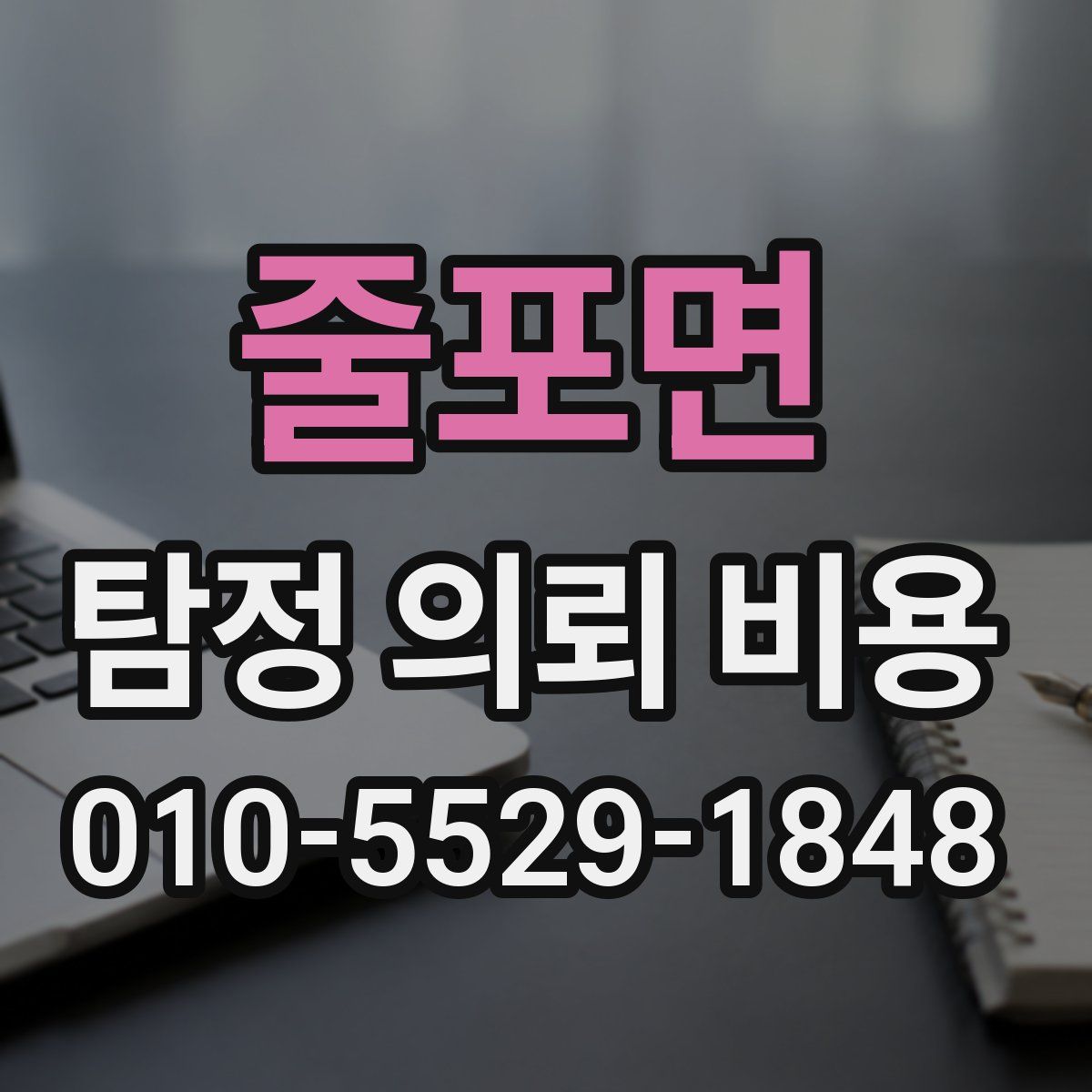 줄포면 탐정 의뢰 비용