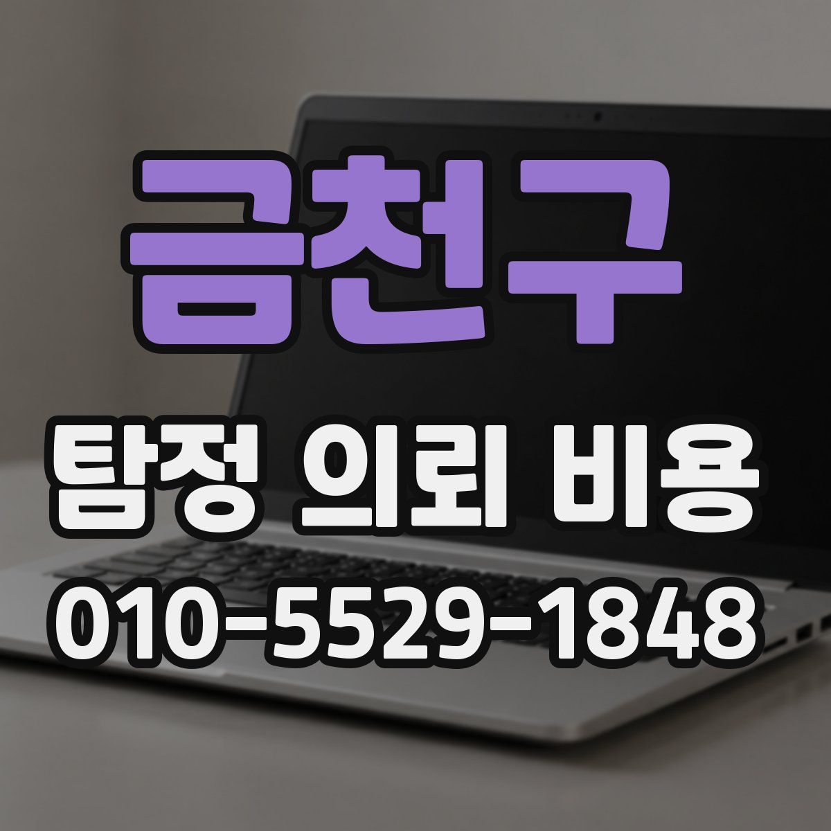 금천구 탐정 의뢰 비용