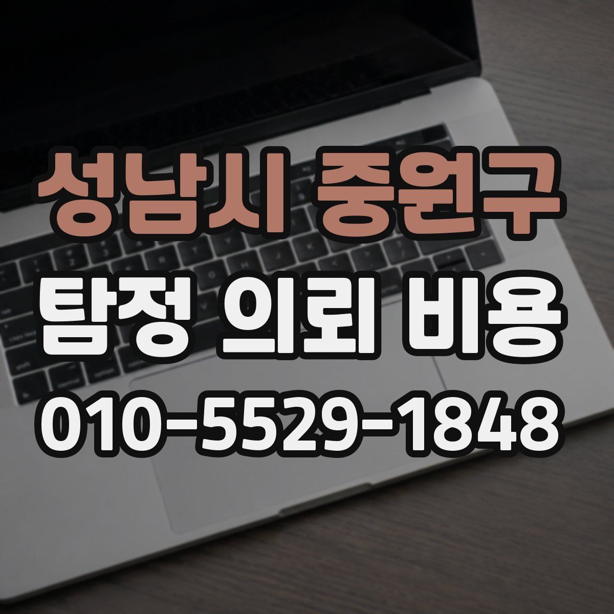 성남시 중원구 탐정 의뢰 비용