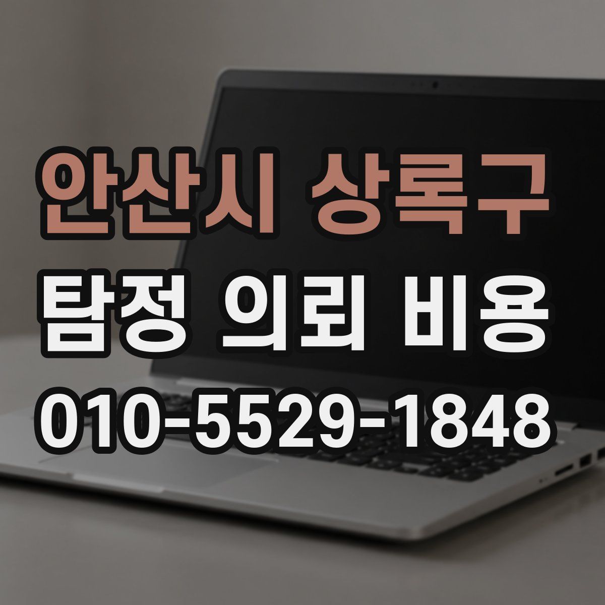 안산시 상록구 탐정 의뢰 비용