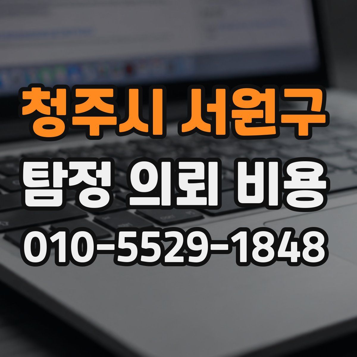 청주시 서원구 탐정 의뢰 비용