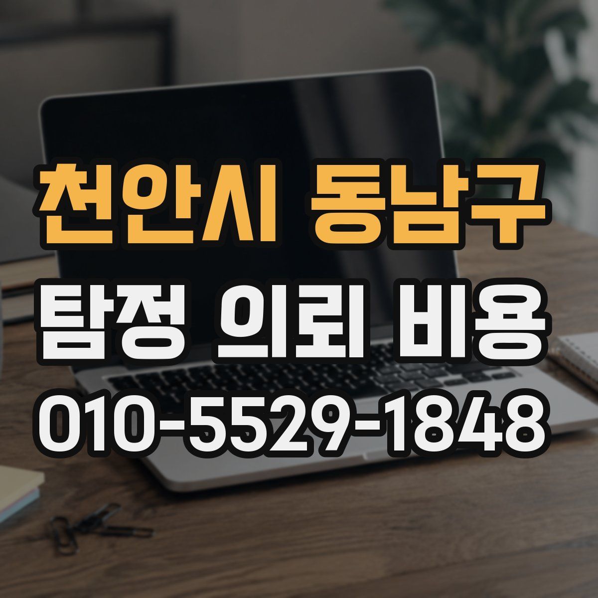 천안시 동남구 탐정 의뢰 비용