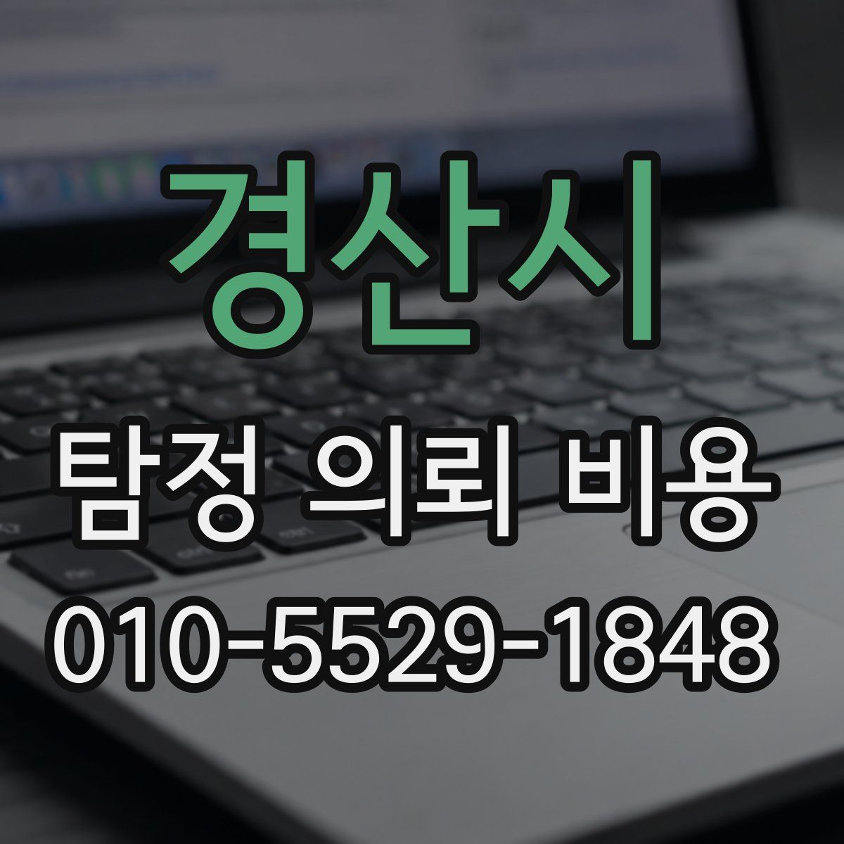 경산시 탐정 의뢰 비용