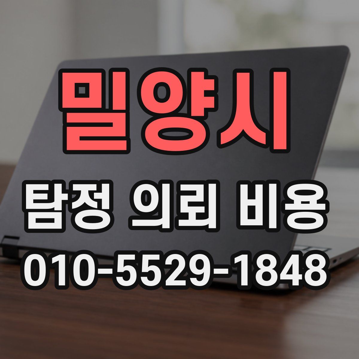 밀양시 탐정 의뢰 비용