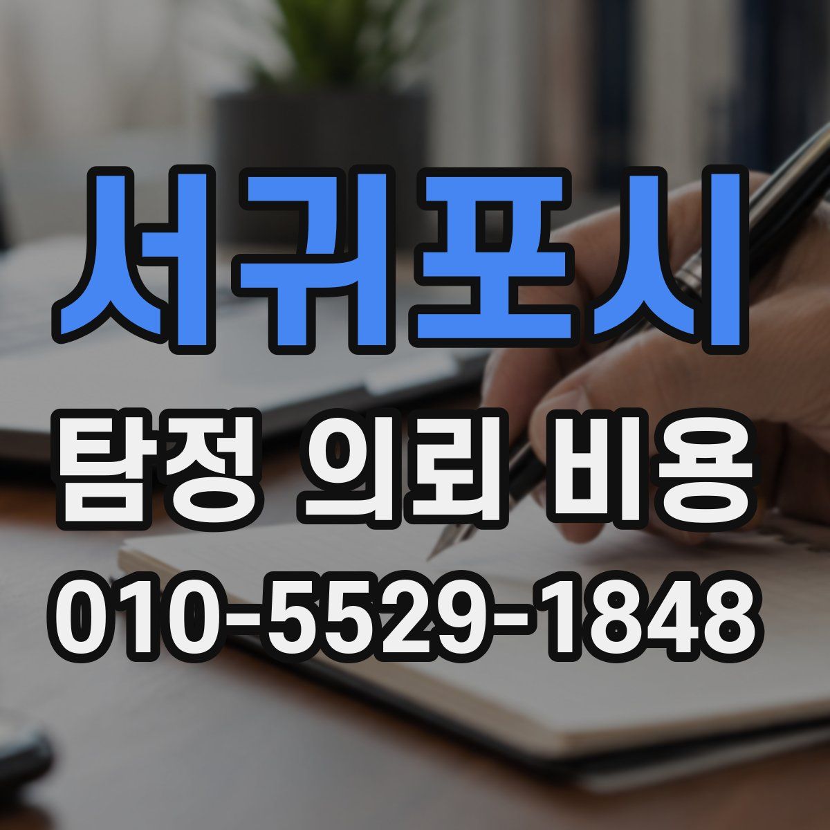서귀포시 탐정 의뢰 비용