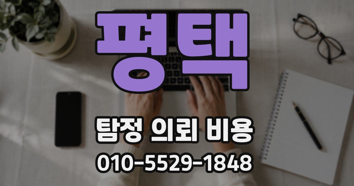 평택 탐정 의뢰 비용