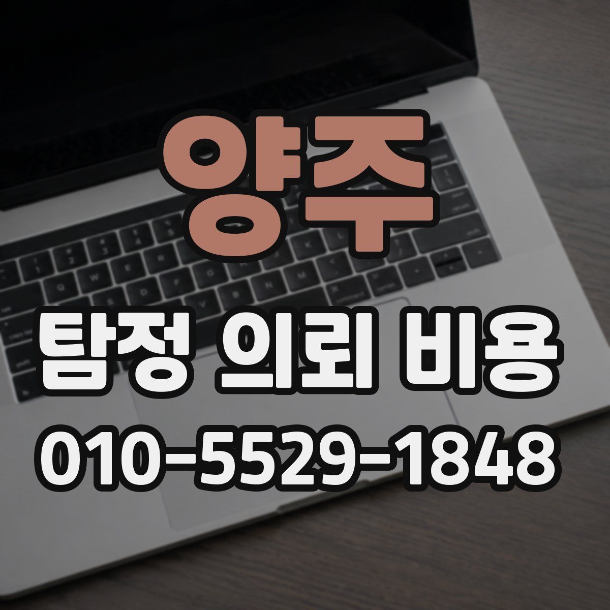 양주 탐정 의뢰 비용