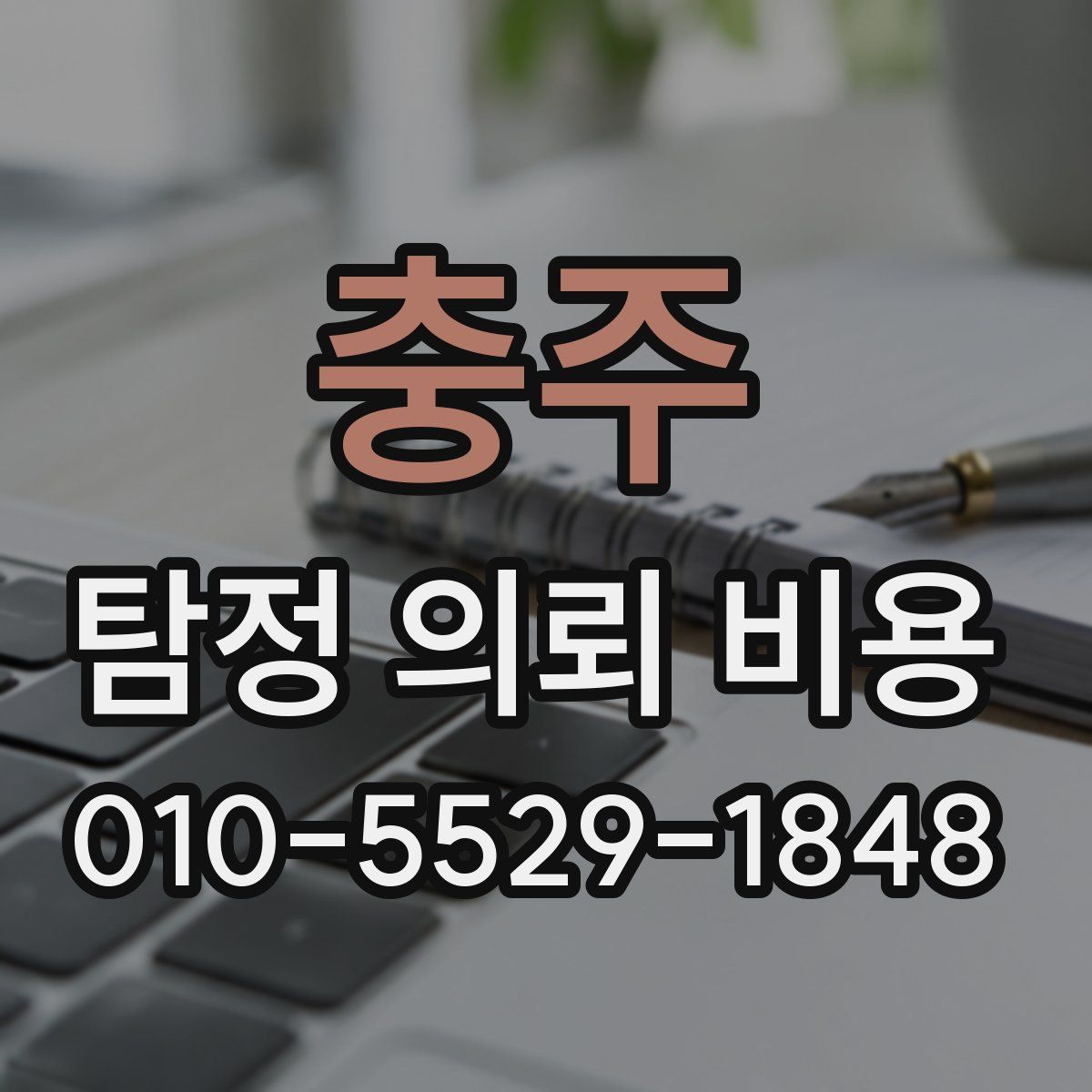 충주 탐정 의뢰 비용