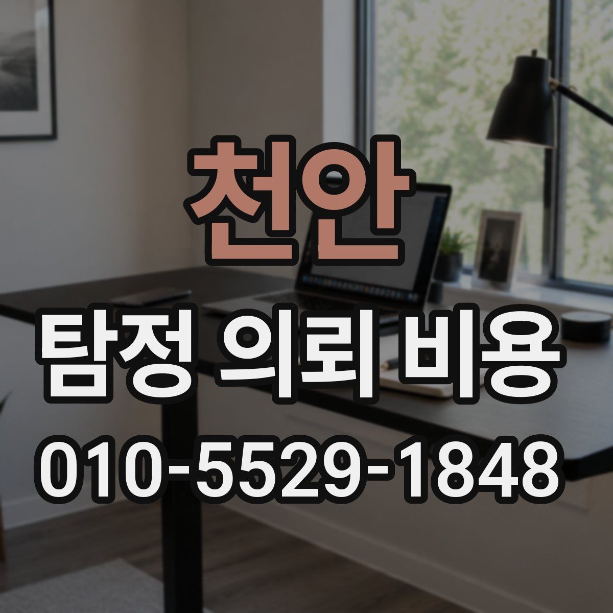 천안 탐정 의뢰 비용