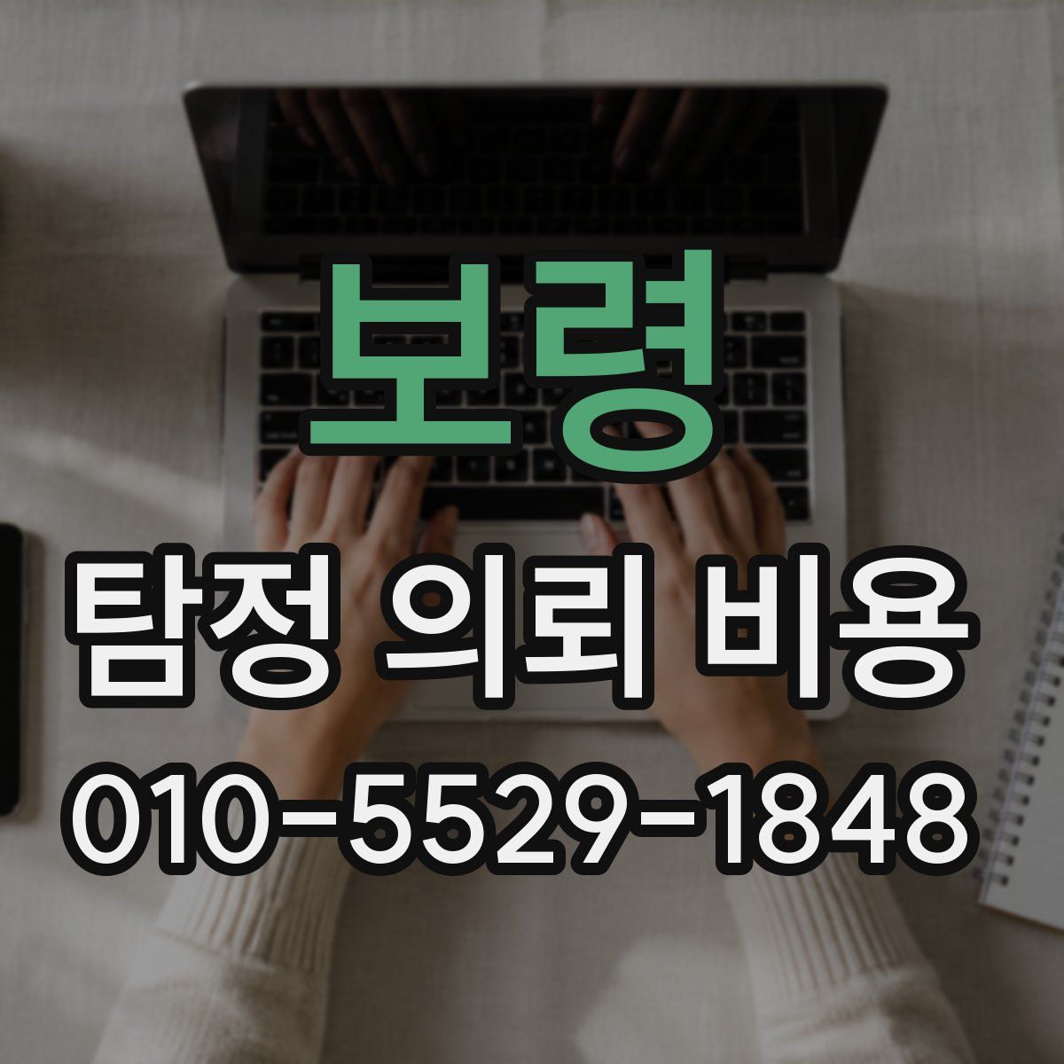 보령 탐정 의뢰 비용