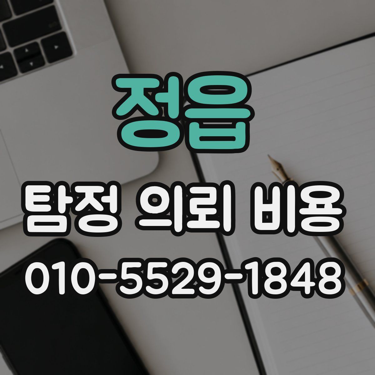 정읍 탐정 의뢰 비용