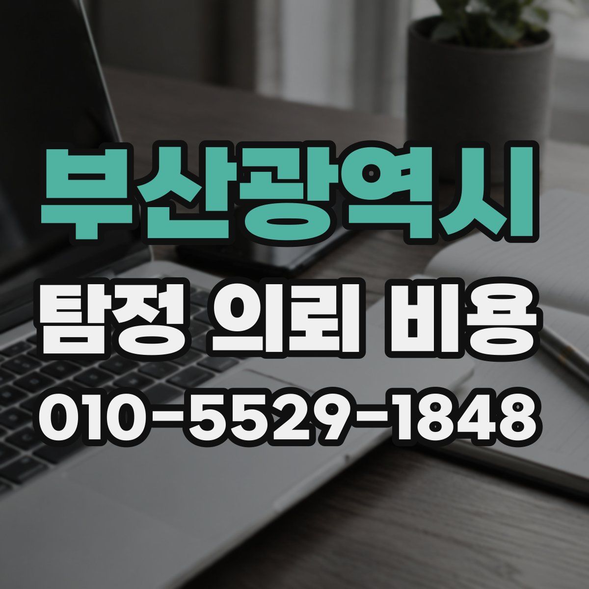 부산광역시 탐정 의뢰 비용