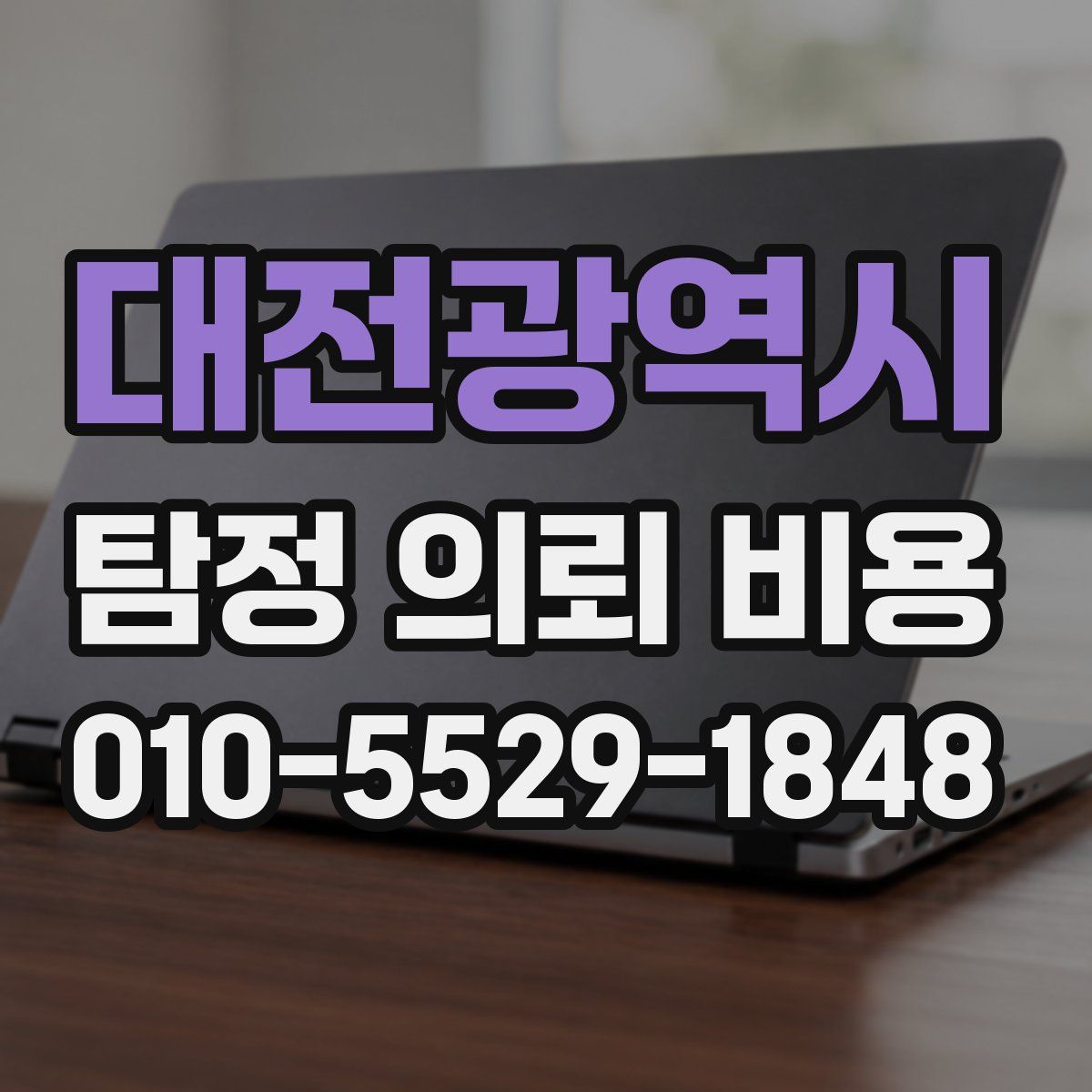대전광역시 탐정 의뢰 비용