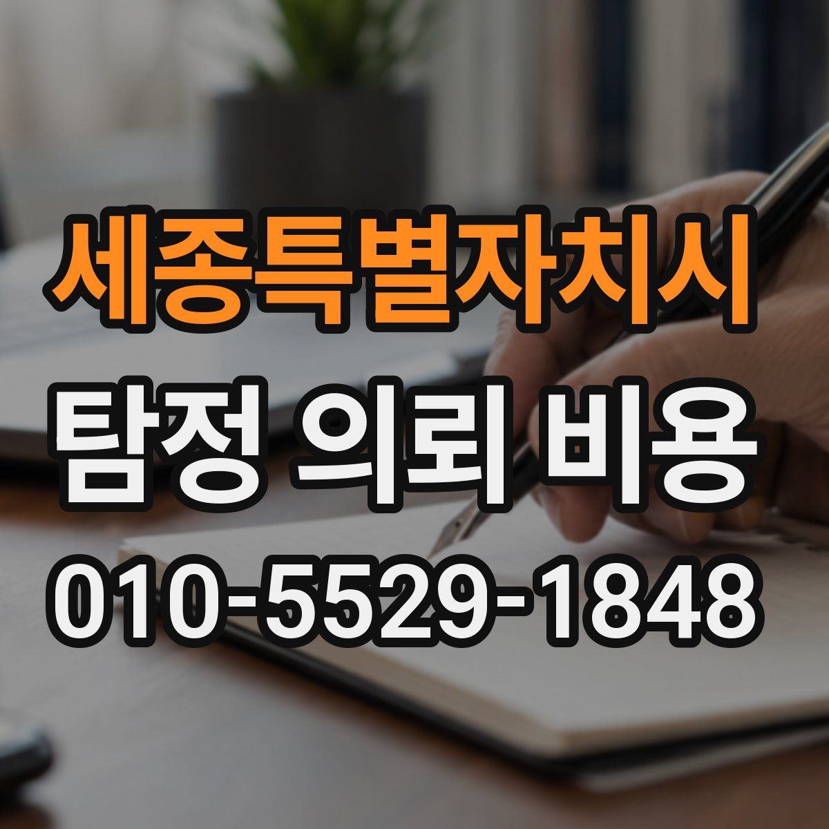 세종특별자치시 탐정 의뢰 비용